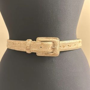 WCM New York Italian Calfskin Belt - Small